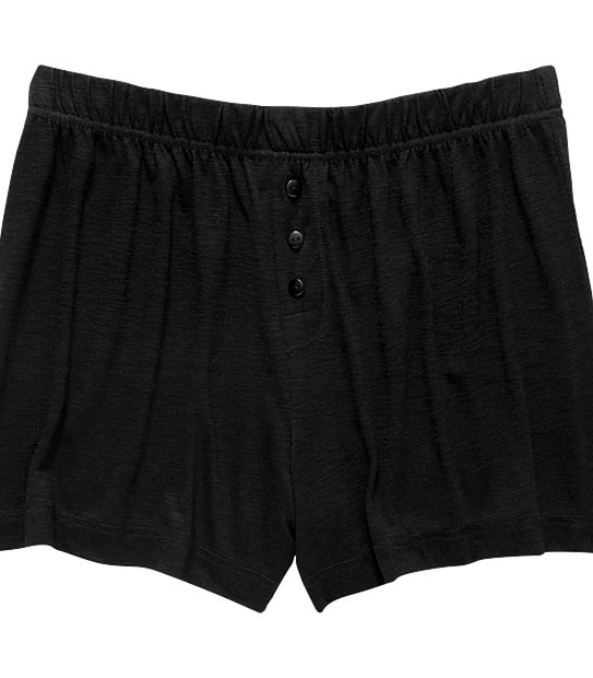 Essential Black Sleep Shorts