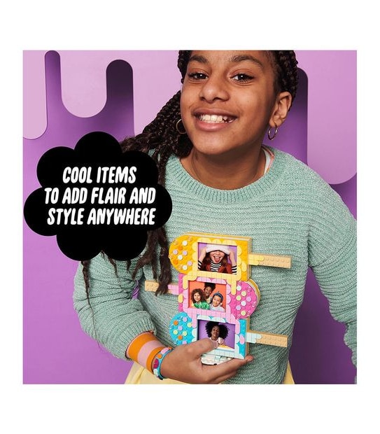 LEGO&reg; DOTS Ice Cream Picture Frames & Bracelet 41956