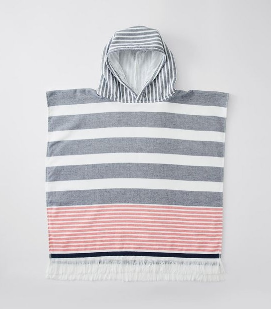 Kids Stripe Hooded Towel