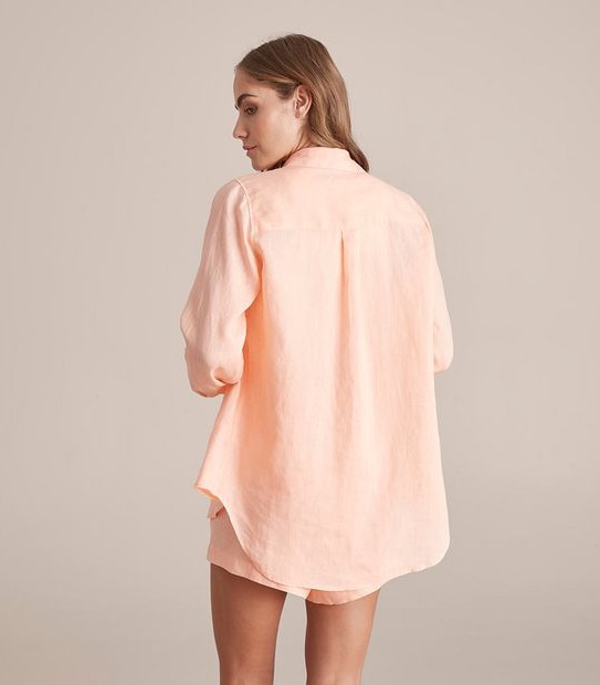 European Linen Long Sleeve Shirt 6 of 6