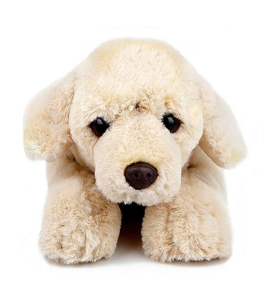 FAO Schwarz - Toy Plush Lying Labradore 15"