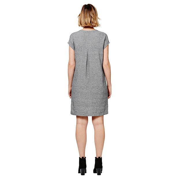 Linen Blend Shift Dress Target Australia