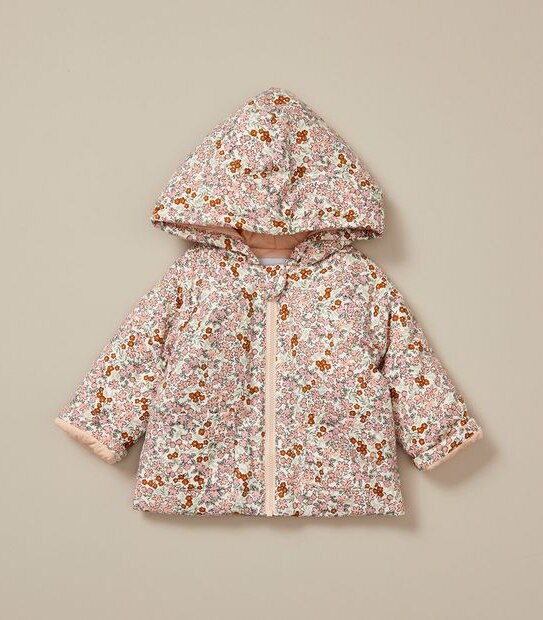 Baby Quilted Flannelette Coat