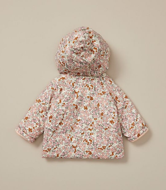 Baby Quilted Flannelette Coat