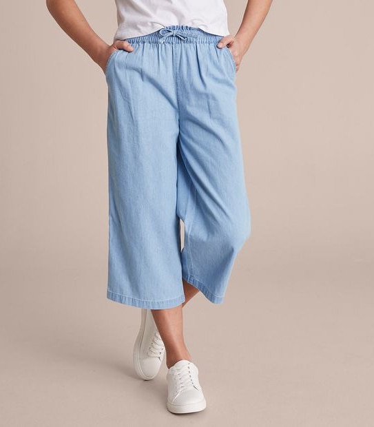 Chambray Pants