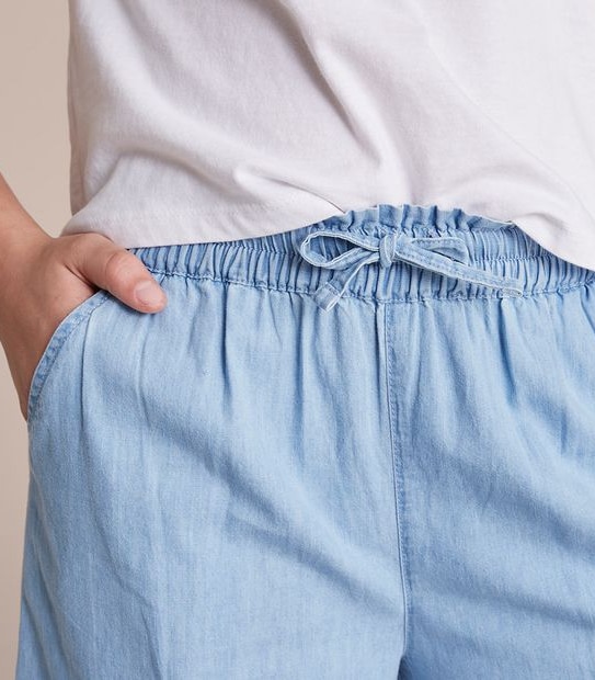Chambray Pants