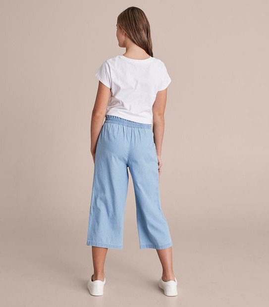 Chambray Pants