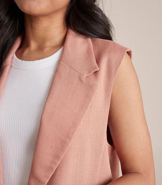 Dannii Minogue Petites Linen Vest