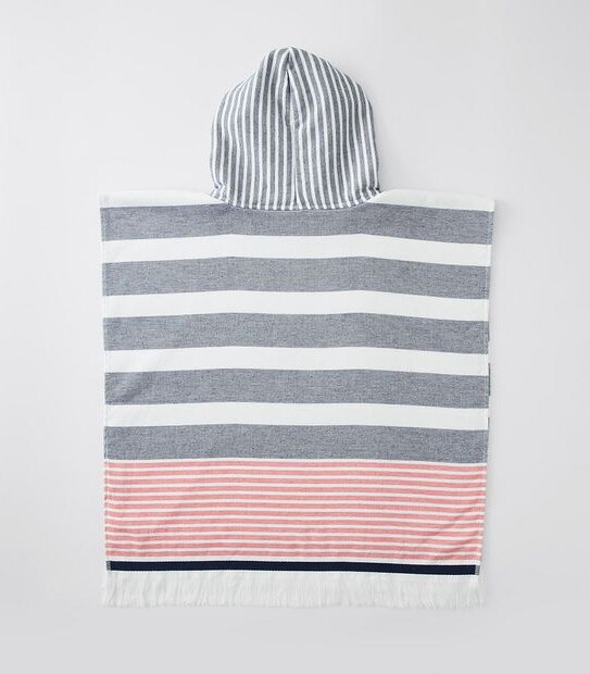 Kids Stripe Hooded Towel