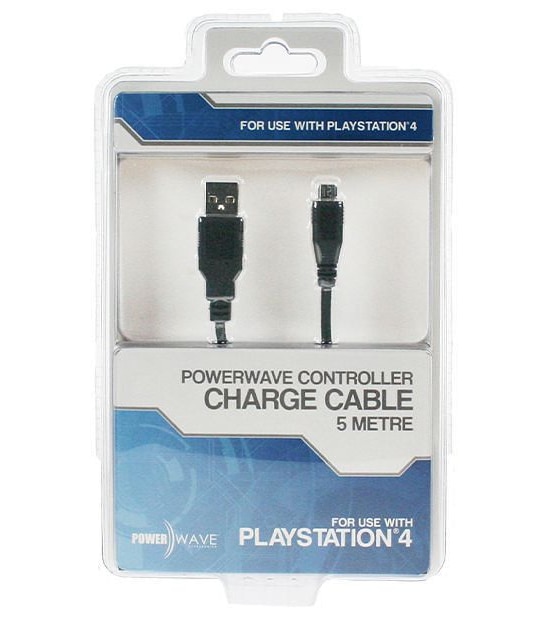 Powerwave Controller Charge Cable - PS4