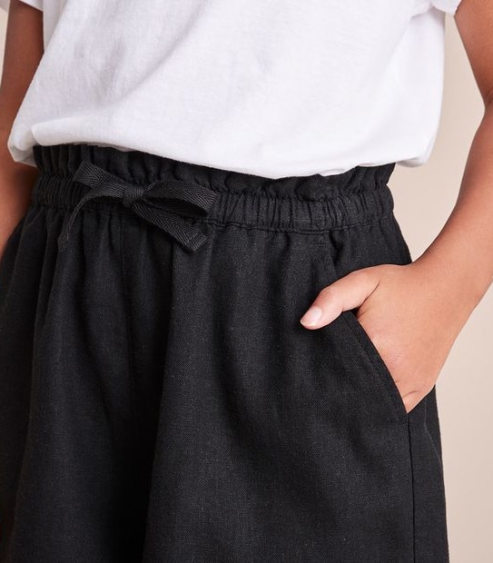 Linen Blend Shorts