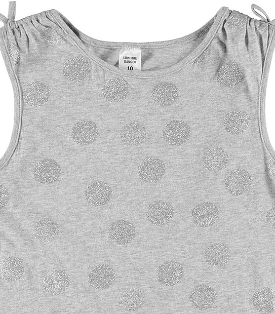 Girls' Silver Spot Sleep Tee