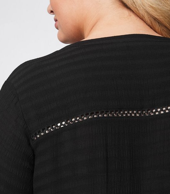 Belle Curve 3/4 Sleeve Tunic Top