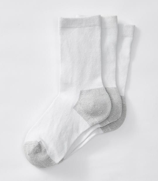 3 Pack Tuff Crew School Socks