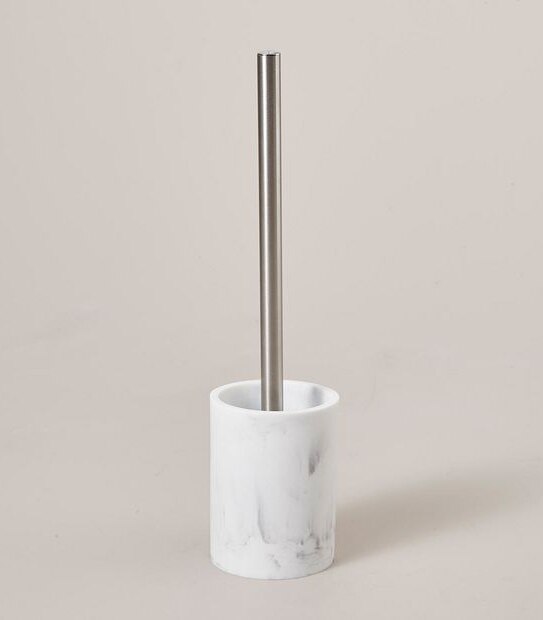 Remy Marble Resin Toilet Brush Holder
