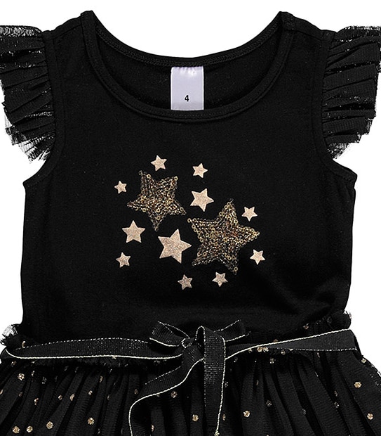 Girls' Sequin Star Tutu Dress