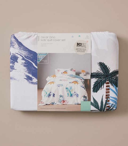 Oscar Dino Quilt Cover Set