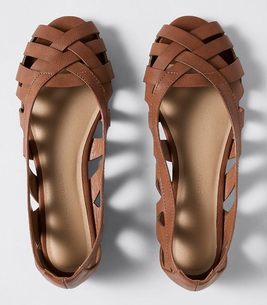 Felton Weave Ballet Flats - Tan
