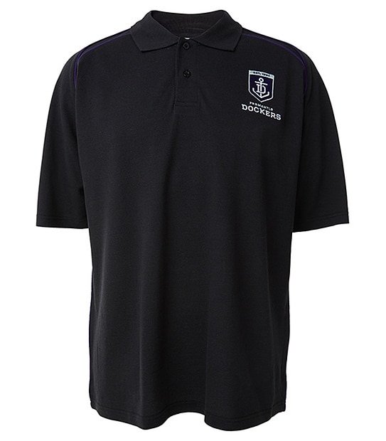 Men's Short Sleeve AFL Pique Polo - Fremantle Dockers