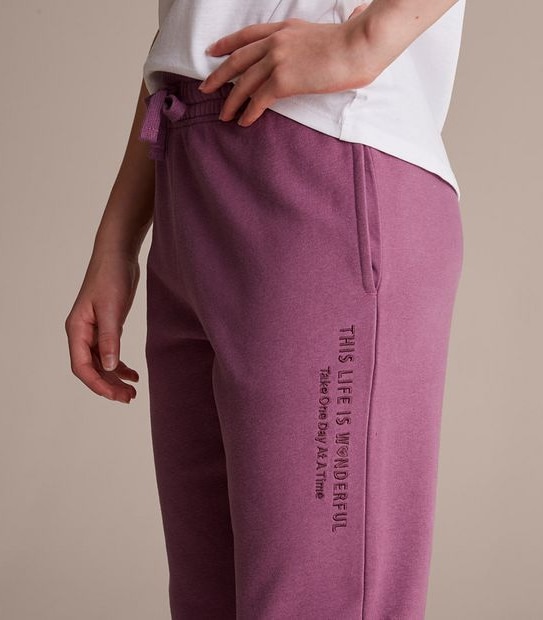 Embroidered Trackpants