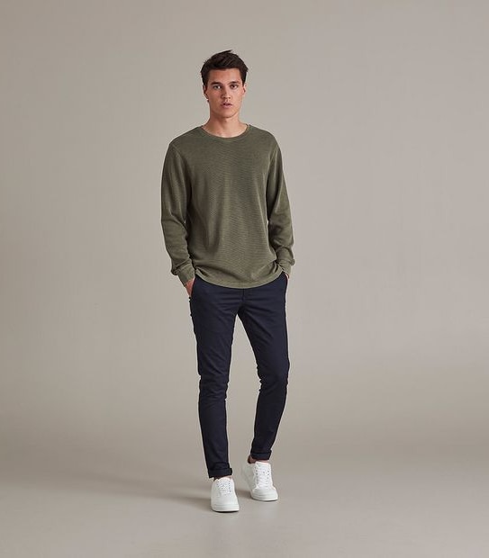 Commons Waffle Long Sleeve Top