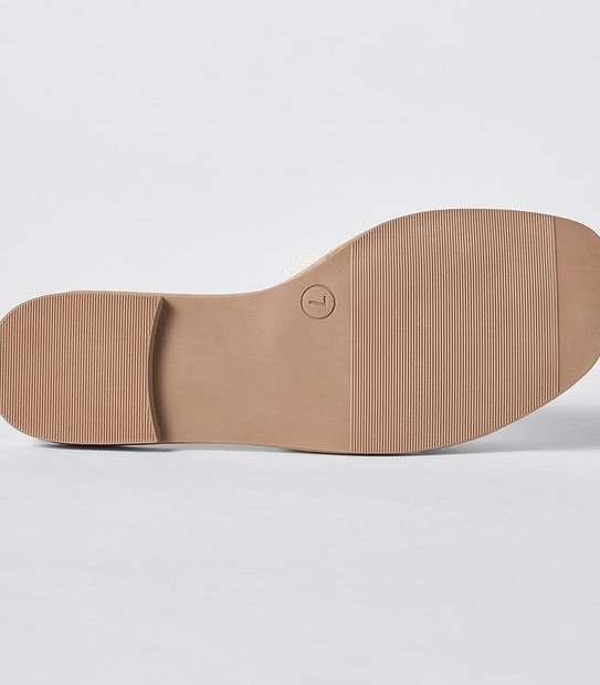 Maldives Flat Slide Shoes - White