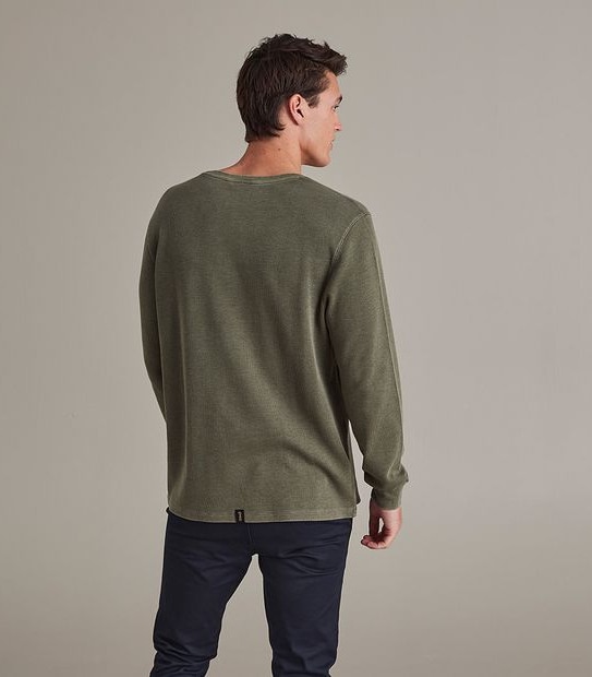 Commons Waffle Long Sleeve Top