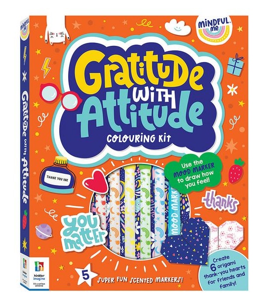 Mindful Me Gratitude With Attitude Colouring Kit 