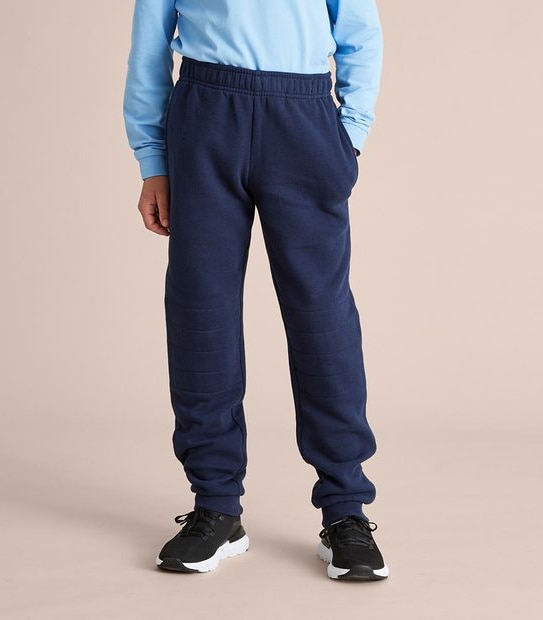 Double Knee School Fleece Trackpants
