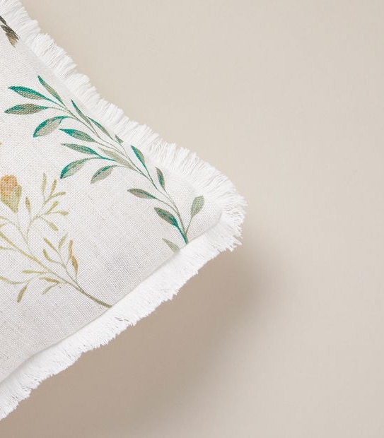 Jade Floral Cushion
