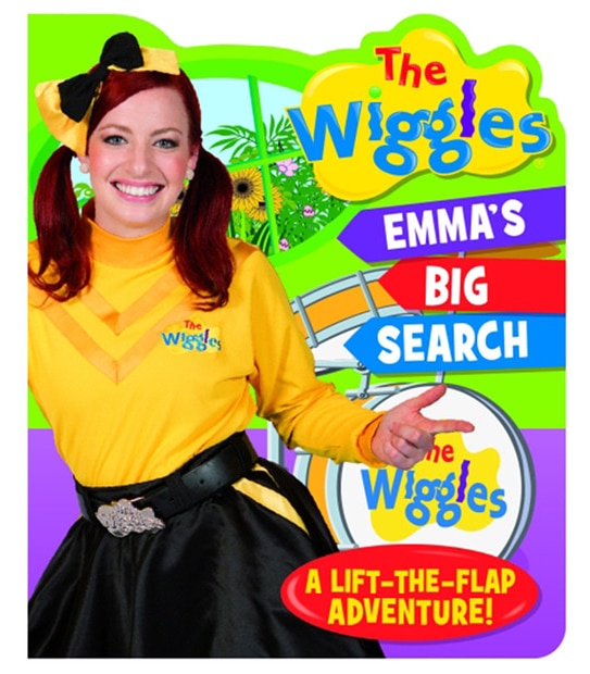 The Wiggles Shaped Board Book: Emma’s Big Search