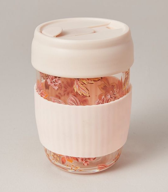 330ml Glass Travel Cup