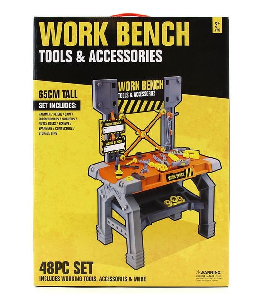 Work Bench Tools & Accessories 48 Pieces Set