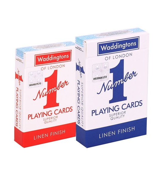 Waddington’s Number 1 Playing Cards - Assorted*