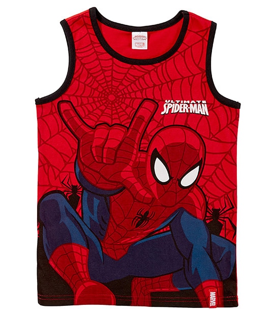 Spider-Man Spin Print Singlet Top