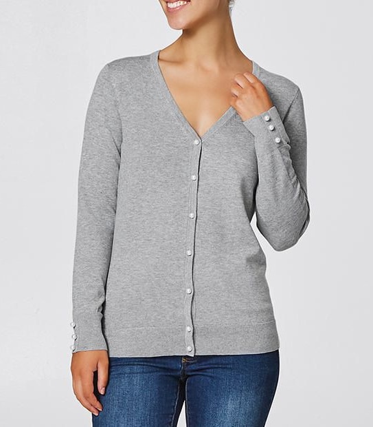 V-Neck Cardigan