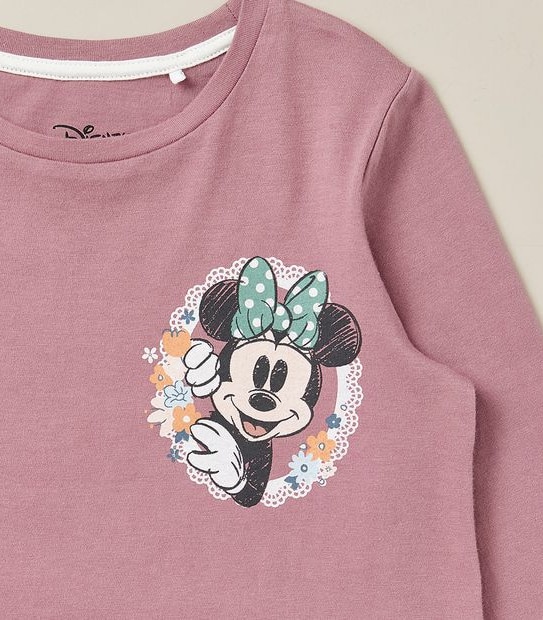 Disney Minnie Mouse Frill Hem Top