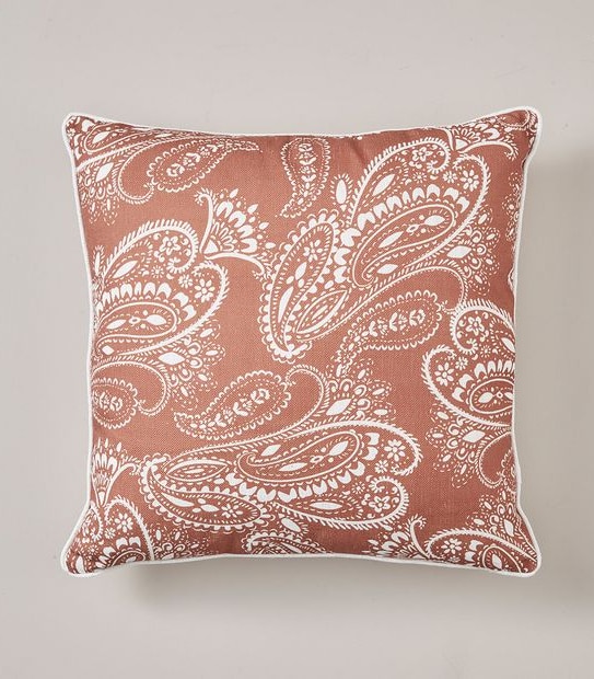 Paige Paisley Printed Cushion