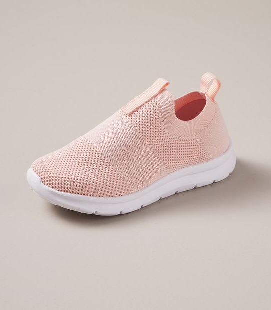 Kids Junior Knitted Slip-On Sneakers