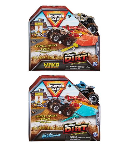 Monster Jam Kinetic Dirt Starter Set - Assorted*