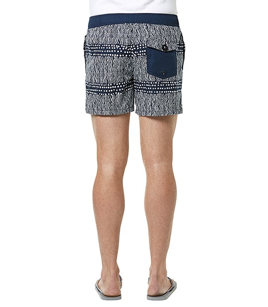 Piping Hot Komono Volley Shorts - Navy