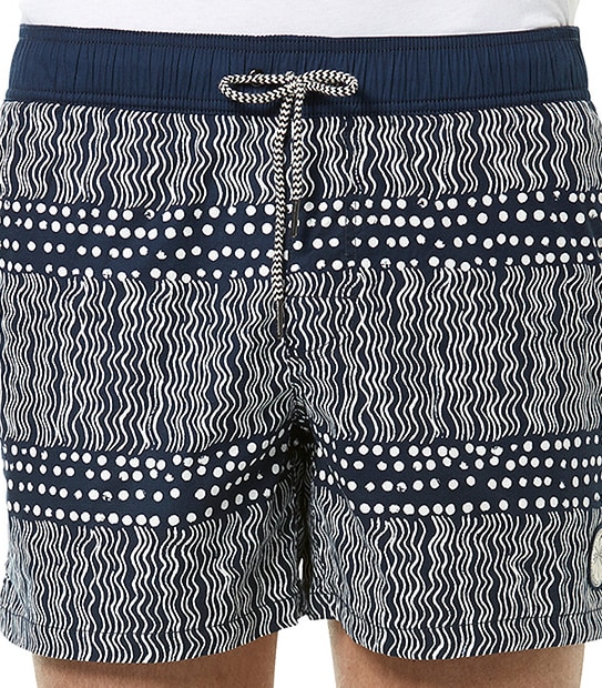 Piping Hot Komono Volley Shorts - Navy