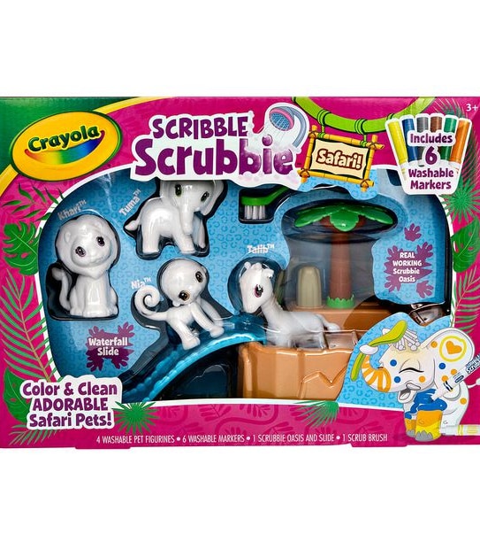 Crayola Scribble Scrubbies Safari Tub Set