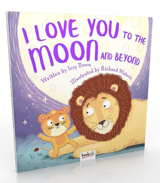 Padded Picture Book I Love You To The Moon And Back