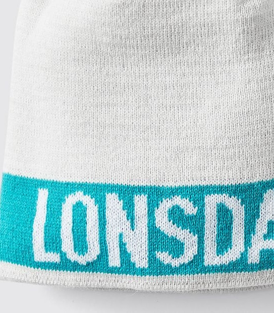 Lonsdale London Luton Beanie - Grey