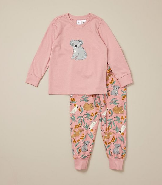 Kids Aussie Animals Matching PJ Set