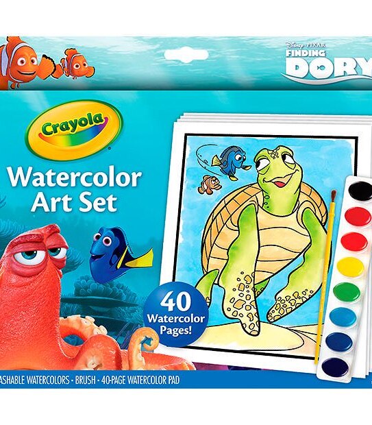 Crayola Finding Dory Watercolor Art Set
