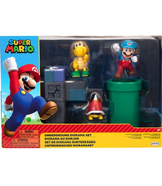 Nintendo Super Mario 2.5" Diorama Playset Assorted