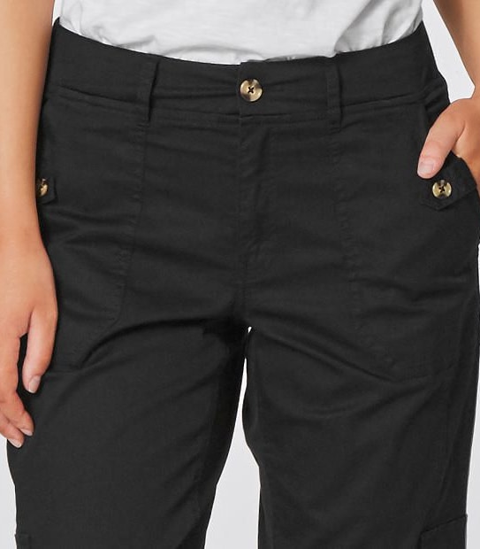 Cargo Pocket Crop Pants 3 of 3