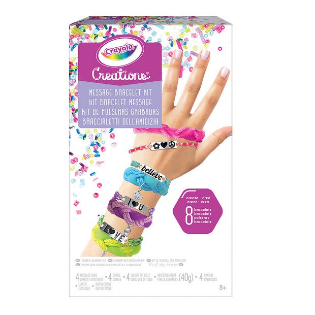 Crayola Creations Message Bracelets Kit Target Australia